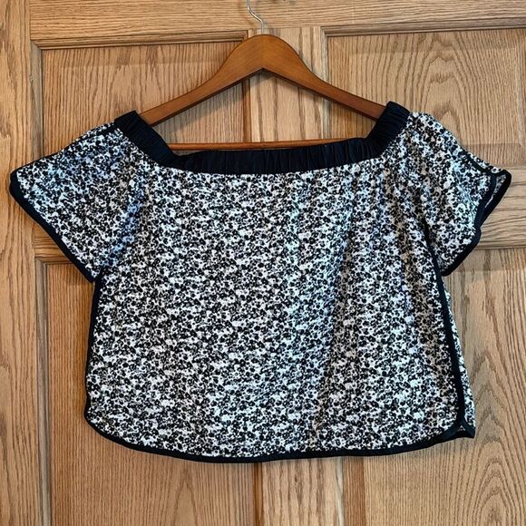 RAG & BONE Flavia Eyelet Off Shoulder Top - Picture 10 of 14